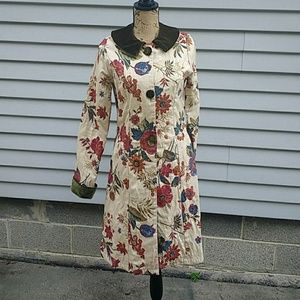 Vintage carpet overcoat